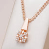 Hot Crystal Flower Pendant Necklace