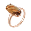 Trend Big Vintage Natural Glossy Metal Ethnic Bride Ring 077