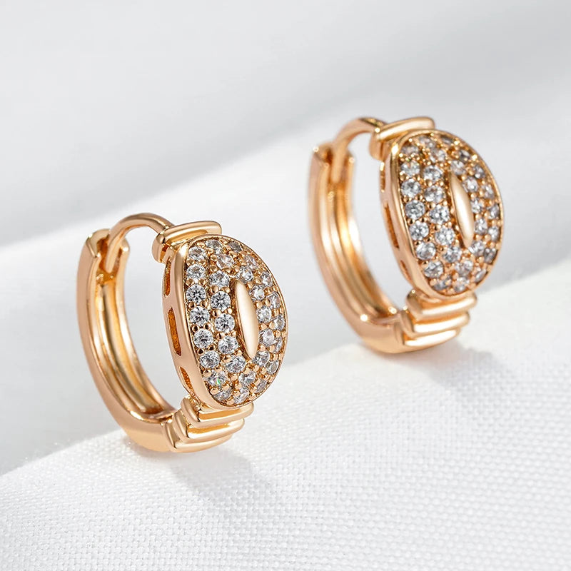 High Quality Daily Fancy Gold Colour Earrings 047