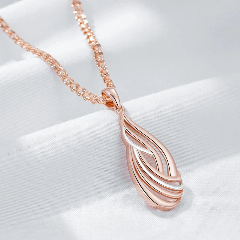 Fashion Geometry Retro Pendant Necklace