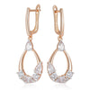 High Quality Daily Fancy Gold Colour Earrings 072