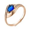 Best Luxury Shiny Gift Natural  Ring For Women 063
