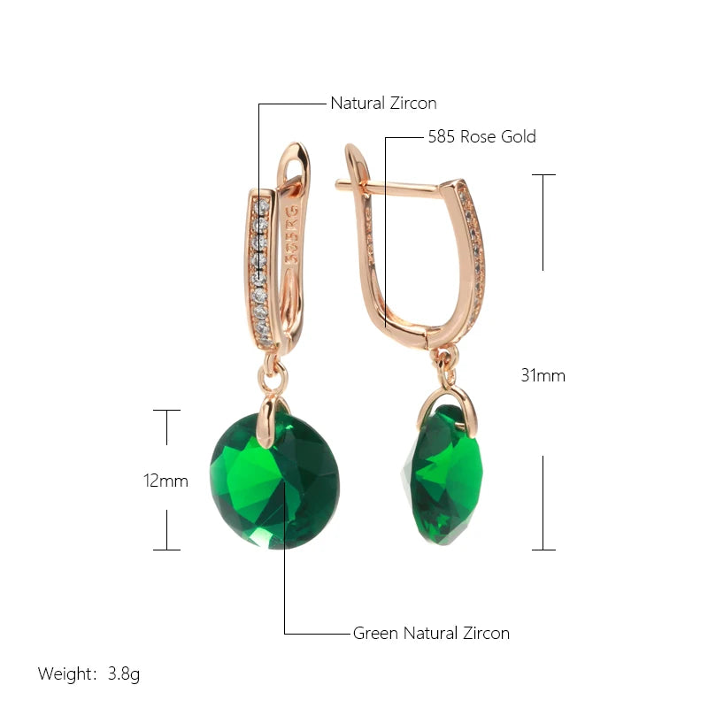 High Quality Daily Fancy Gold Colour Earrings 028