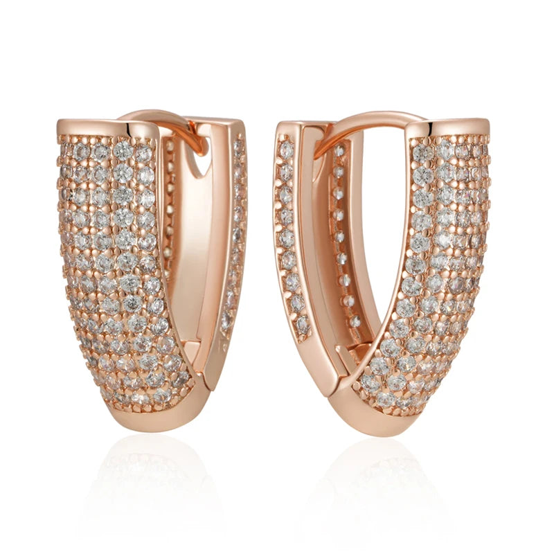 High Quality Daily Fancy Gold Colour Earrings 073