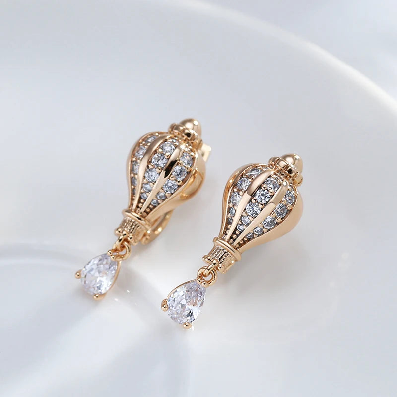 High Quality Daily Fancy Gold Colour Earrings 015