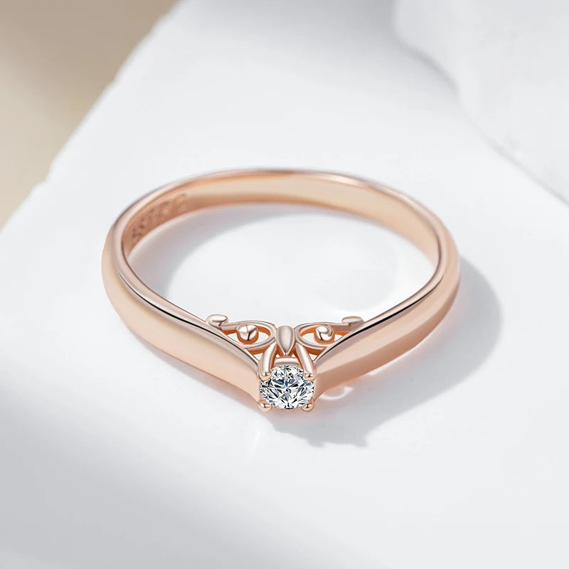 Trend Big Vintage Natural Glossy Metal Ethnic Bride Ring 057