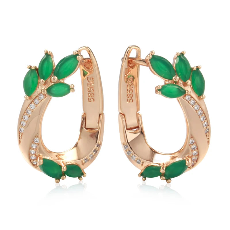 High Quality Daily Fancy Gold Colour Earrings 071