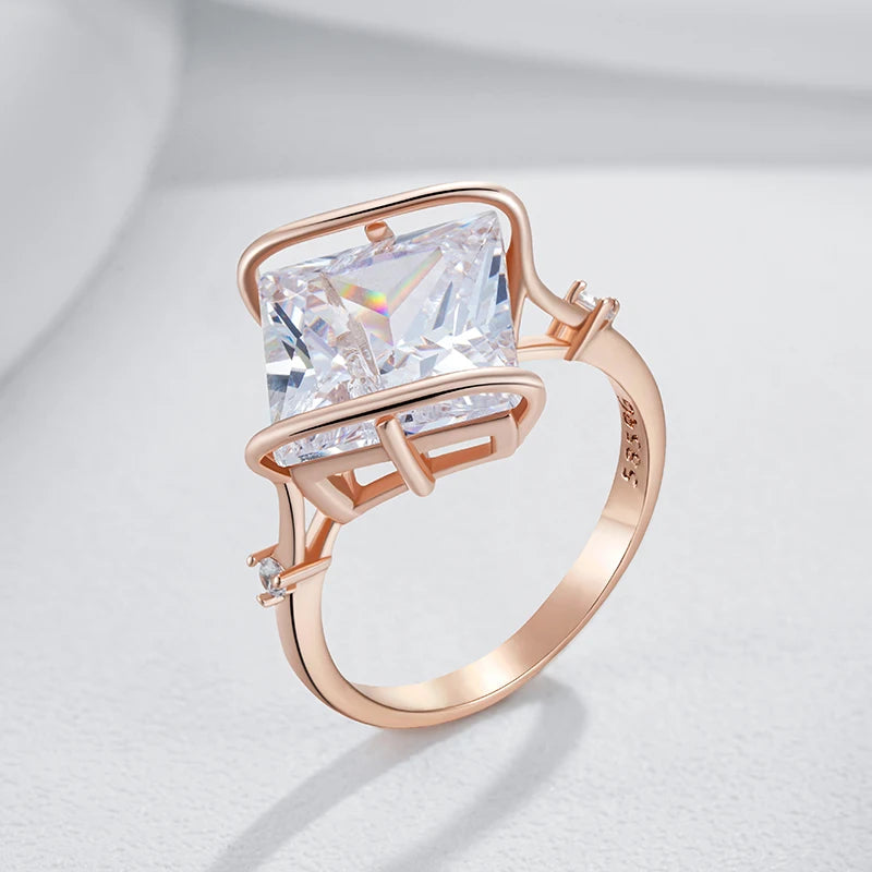 Best Luxury Shiny Gift Natural  Ring For Women 018