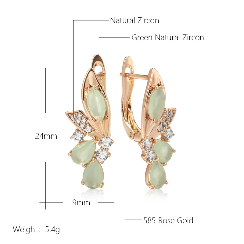 High Quality Daily Fancy Gold Colour Earrings 091