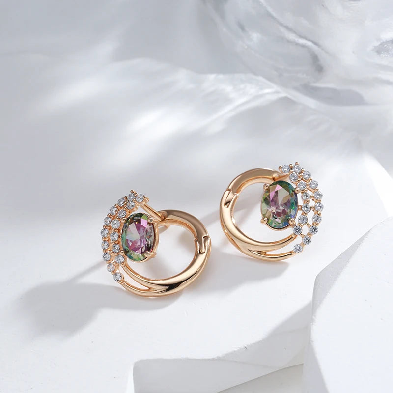 High Quality Daily Fancy Gold Colour Earrings 003