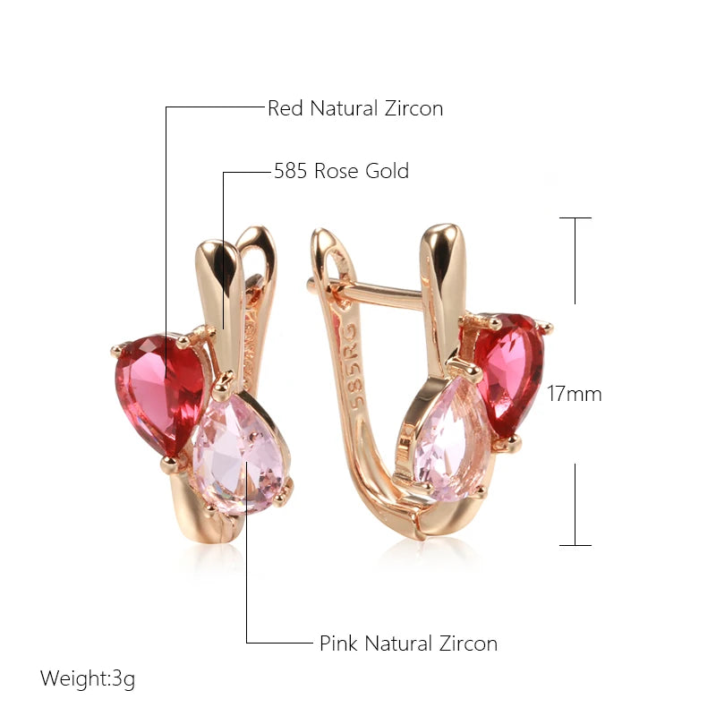 High Quality Daily Fancy Gold Colour Earrings 022