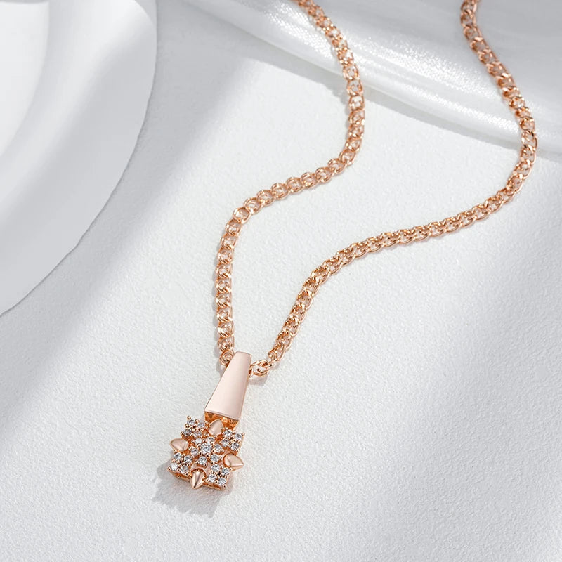 White Fancy 035 583 Rose Gold Casual Jewel Set