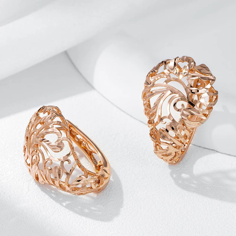 High Quality Daily Fancy Gold Colour Earrings 082