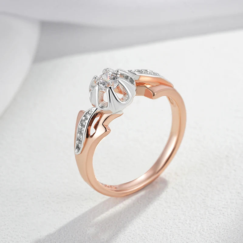 Best Luxury Shiny Gift Natural  Ring For Women 084