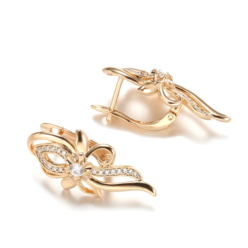 White Fancy 009 Copper Casual Jewel Set