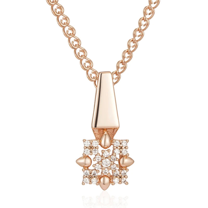White Fancy 035 583 Rose Gold Casual Jewel Set