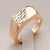 Fashion Glossy Simple Square Rings