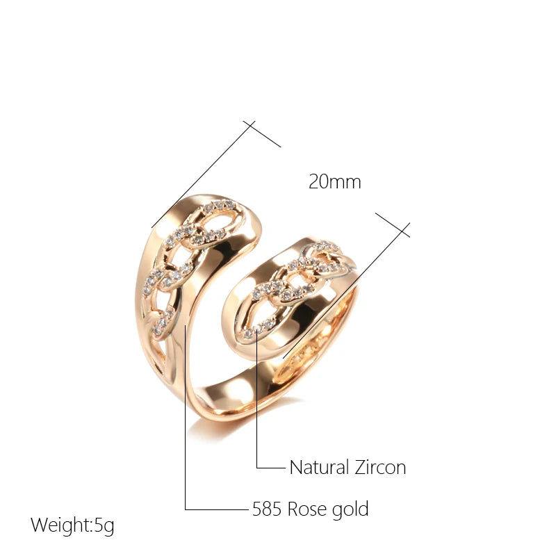 Best Luxury Shiny Gift Natural  Ring For Women 047