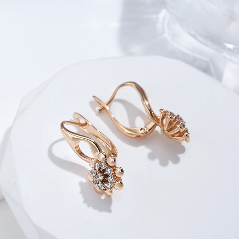 High Quality Daily Fancy Gold Colour Earrings 061