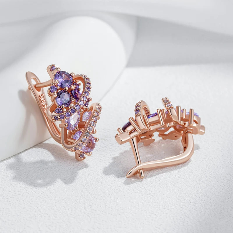 High Quality Daily Fancy Gold Colour Earrings 016