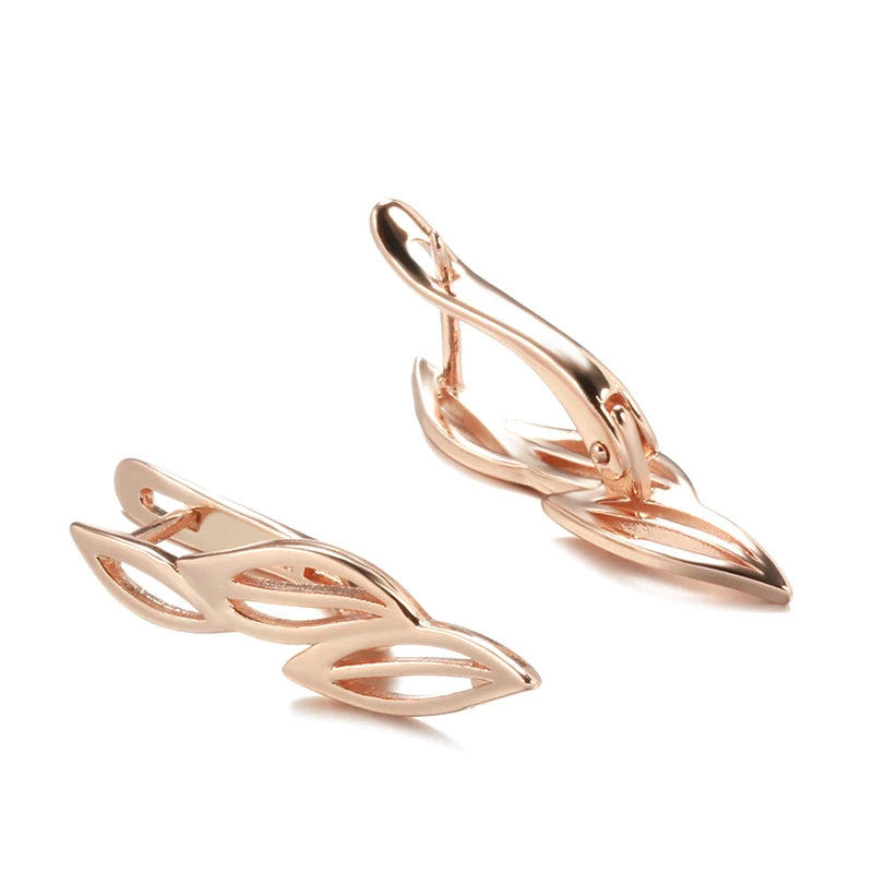 High Quality Daily Fancy Gold Colour Earrings 098