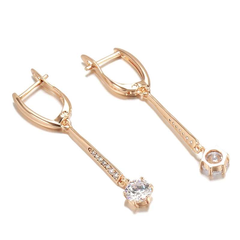 White Fancy 012 583 Rose Gold Casual Jewel Set
