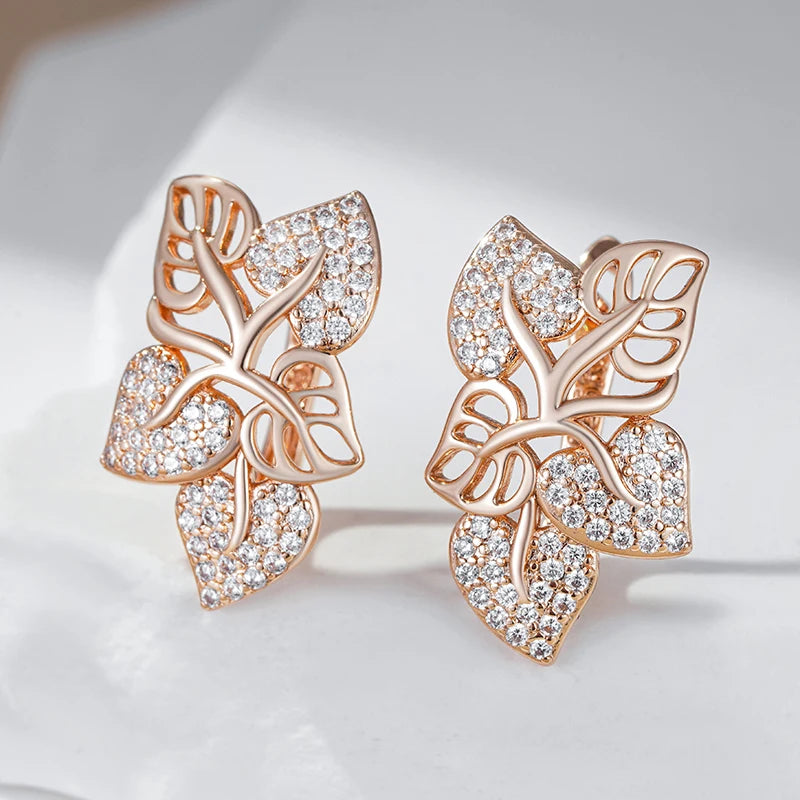 High Quality Daily Fancy Gold Colour Earrings 053
