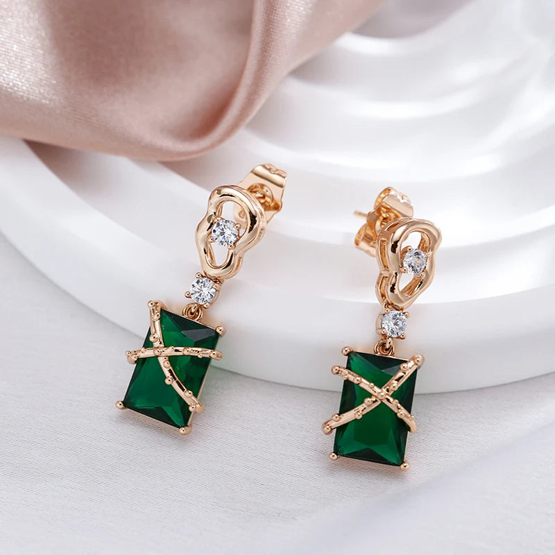 High Quality Daily Fancy Gold Colour Earrings 092