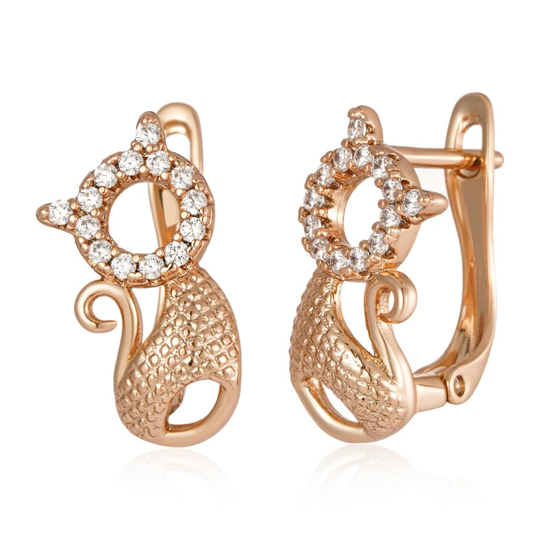 High Quality Daily Fancy Gold Colour Earrings 029