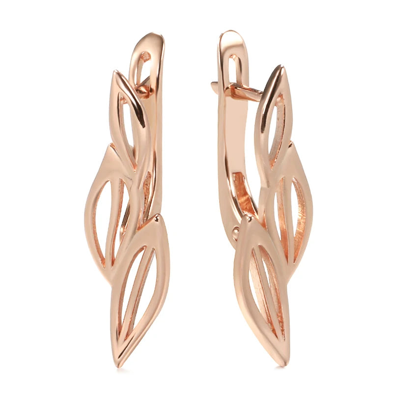High Quality Daily Fancy Gold Colour Earrings 098