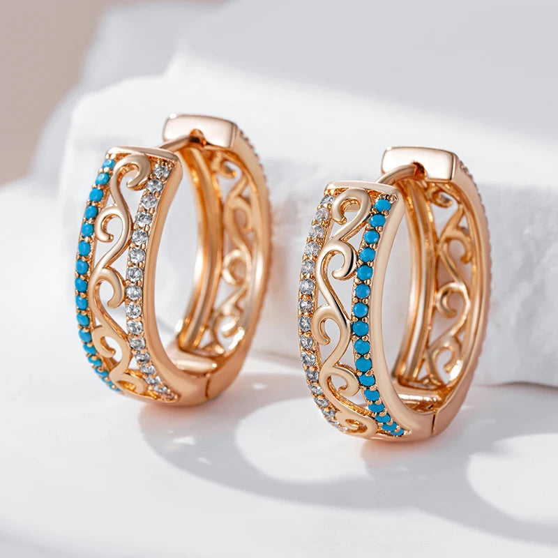 High Quality Daily Fancy Gold Colour Earrings 068