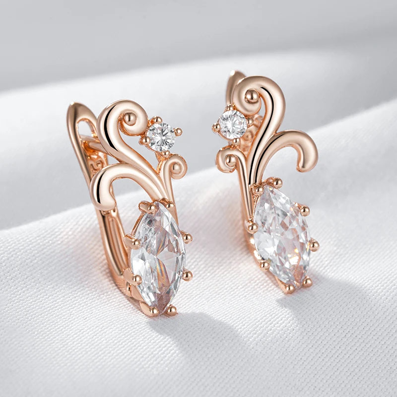 High Quality Daily Fancy Gold Colour Earrings 005