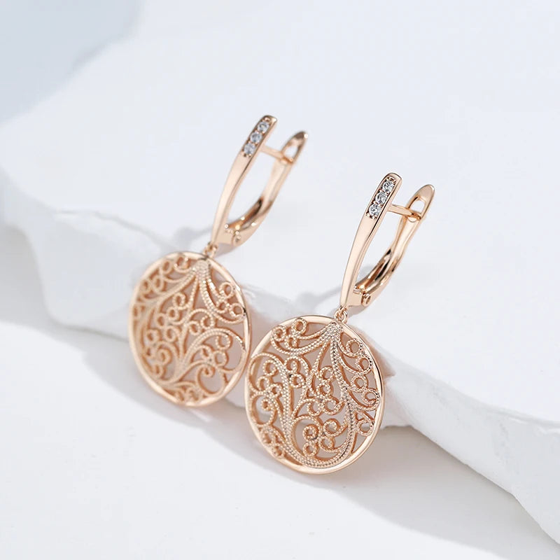 High Quality Daily Fancy Gold Colour Earrings 049
