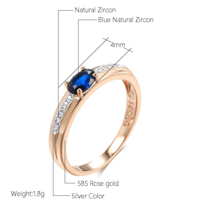 Best Luxury Shiny Gift Natural  Ring For Women 039