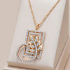 New Fashion Square Wide Pendant Necklace