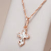 Luxury Orthodox Church Cross Small Necklace