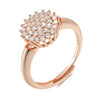 Best Luxury Shiny Gift Natural  Ring For Women 048