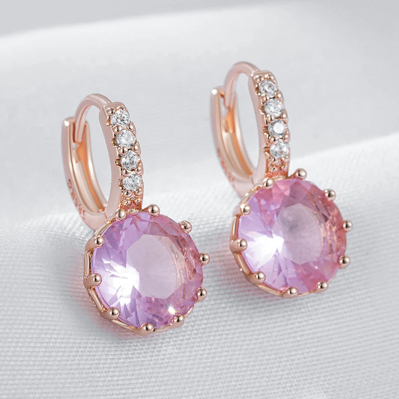 High Quality Daily Fancy Gold Colour Earrings 017