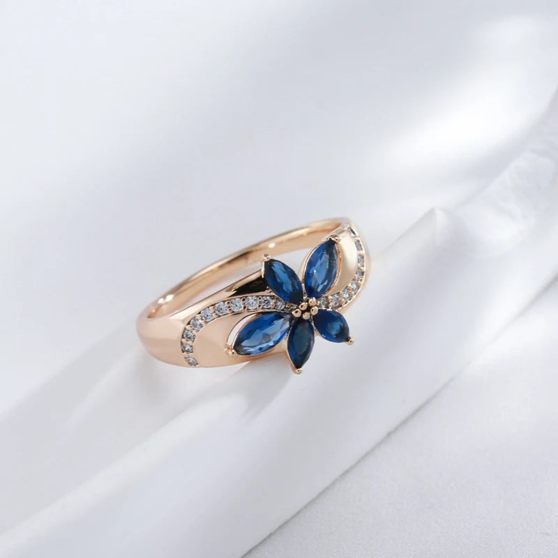 Best Luxury Shiny Gift Natural  Ring For Women 095