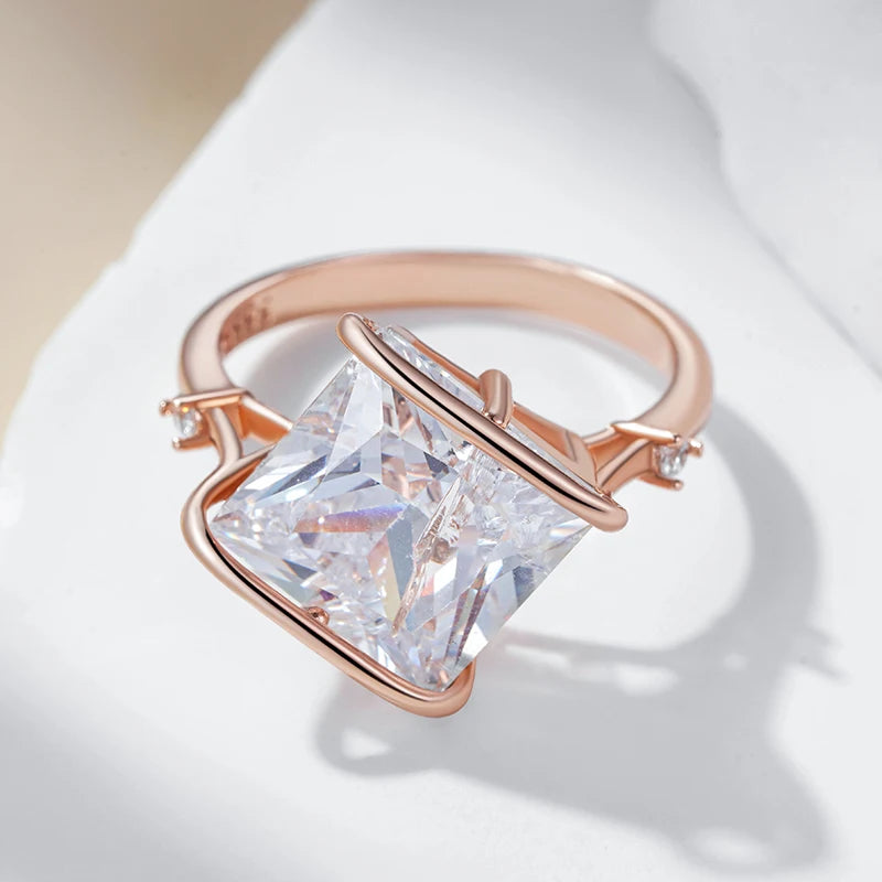 Best Luxury Shiny Gift Natural  Ring For Women 018