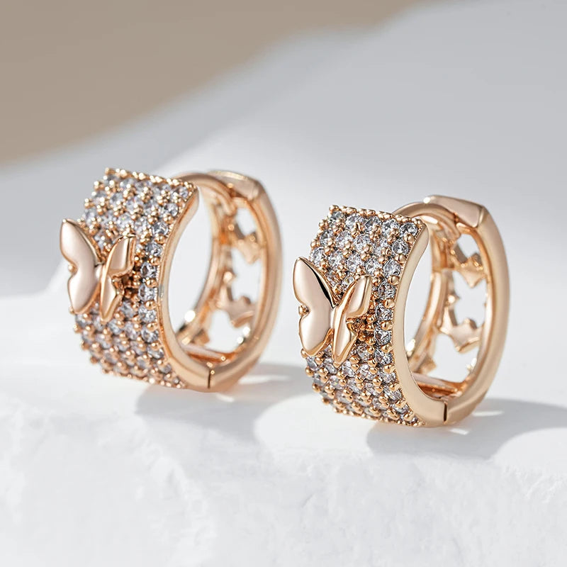 High Quality Daily Fancy Gold Colour Earrings 063