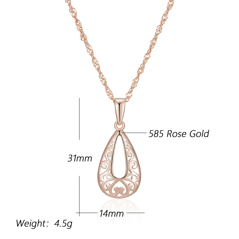 Hot Unique Glossy Pendant Necklace