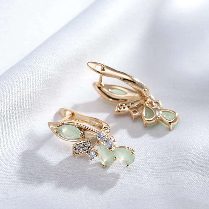 High Quality Daily Fancy Gold Colour Earrings 091