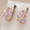 Hot 585 Rose Gold Earrings