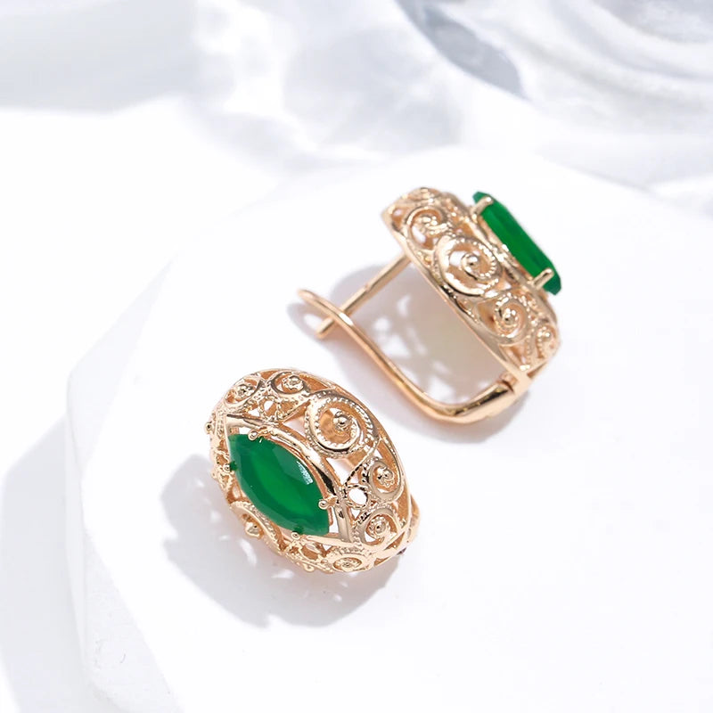 Trendy Fashion Magic Grace Forge Earrings 025