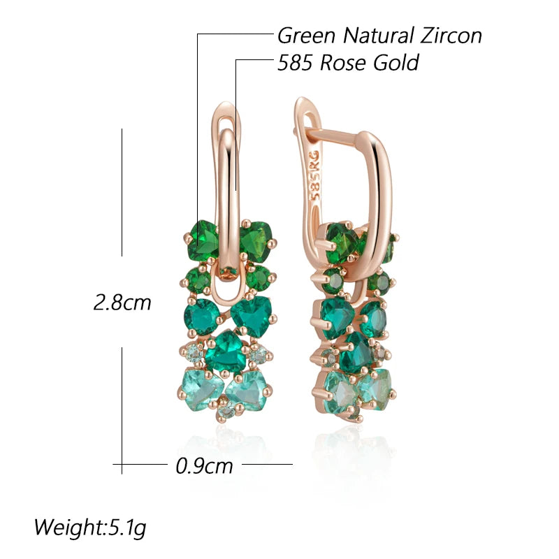 High Quality Daily Fancy Gold Colour Earrings 069