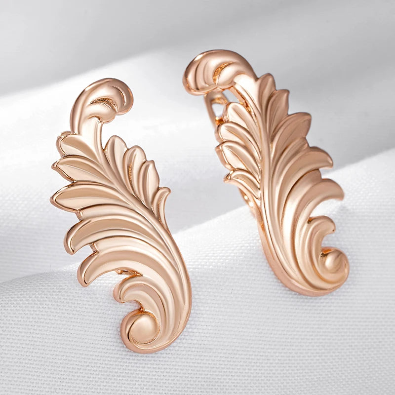 High Quality Daily Fancy Gold Colour Earrings 036