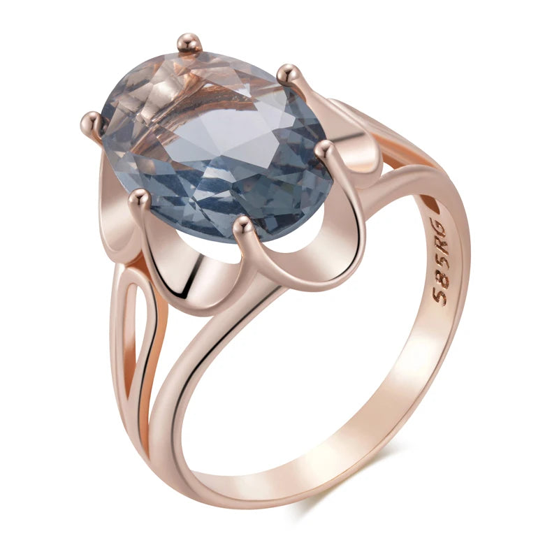 Natural zircon jewelry set including a ring, earrings, and necklace for women, by Legacy Magics, featuring sparkling zircon stones.