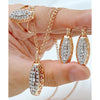 Natural zircon ring, earrings, and necklace set for women by Legacy Magics, featuring sparkling zircon stones in elegant jewelry pieces.