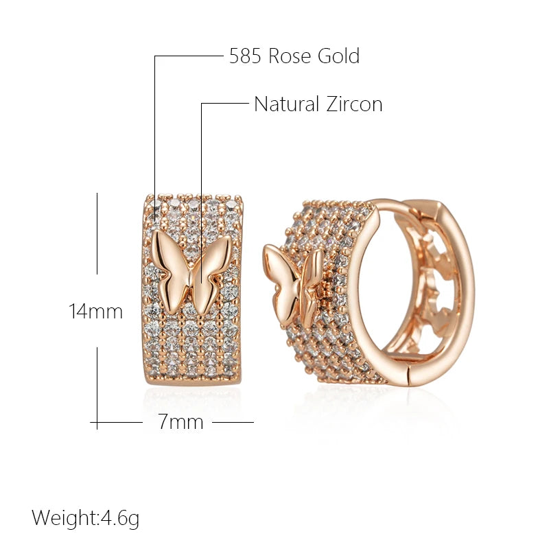 High Quality Daily Fancy Gold Colour Earrings 063